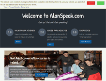Tablet Screenshot of alanspeak.com
